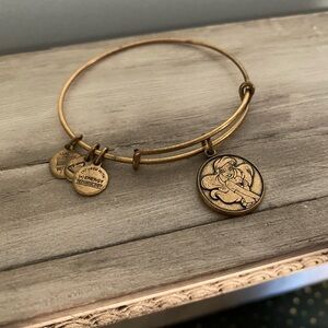 EUC Alex and Ani Disney Ariel Little Mermaid Gold bracelet